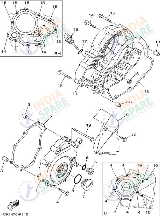 CRANKCASE COVER 1